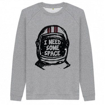 I Need Some Space - Men's Organic Cotton Sweatshirt