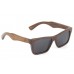 Kennedy - Brown Bamboo Sunglasses