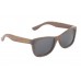 Monroe - Brown Bamboo Sunglasses