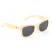 Monroe - Natural Bamboo Sunglasses